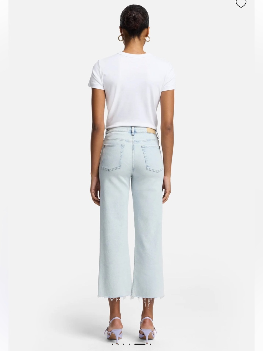 7 For All Mankind CROPPED ALEXA in Luxe Vintage - Picture 2 of 9